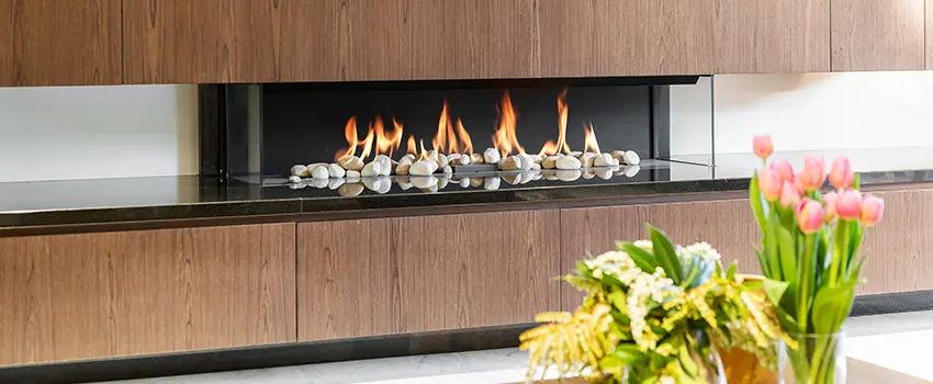 Double-height Fireplace Design Refurbishment in Marco Island, Florida